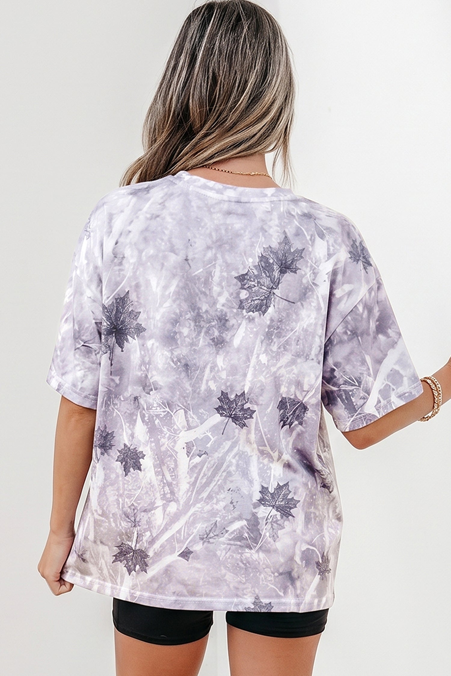 Gray Camo Tunic Tee