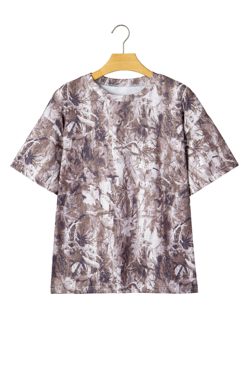 Khaki Camo Tunic Tee