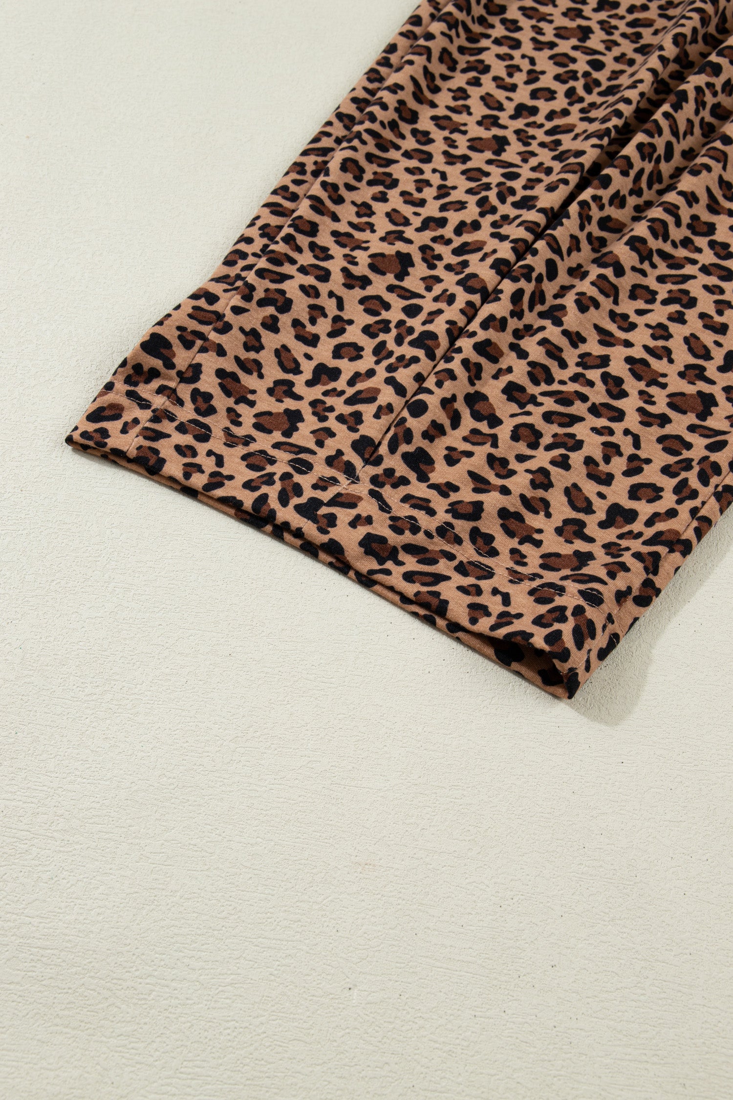 Brown Leopard Plus Size Set