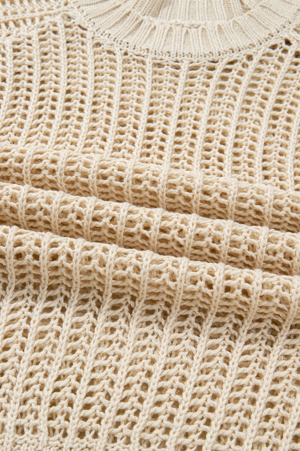 Apricot Plus Size Bow Tie Sweater