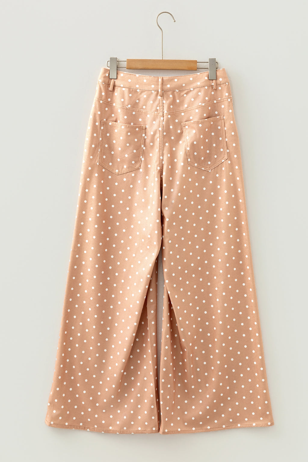 Khaki Wide Leg Pants