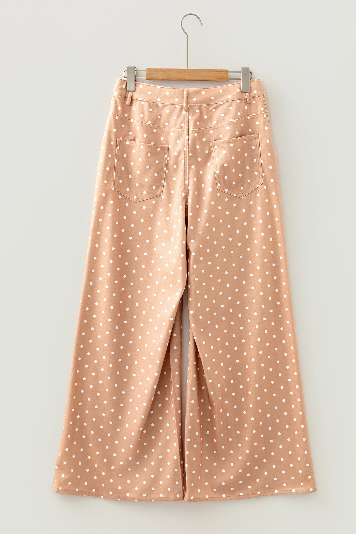 Khaki Wide Leg Pants