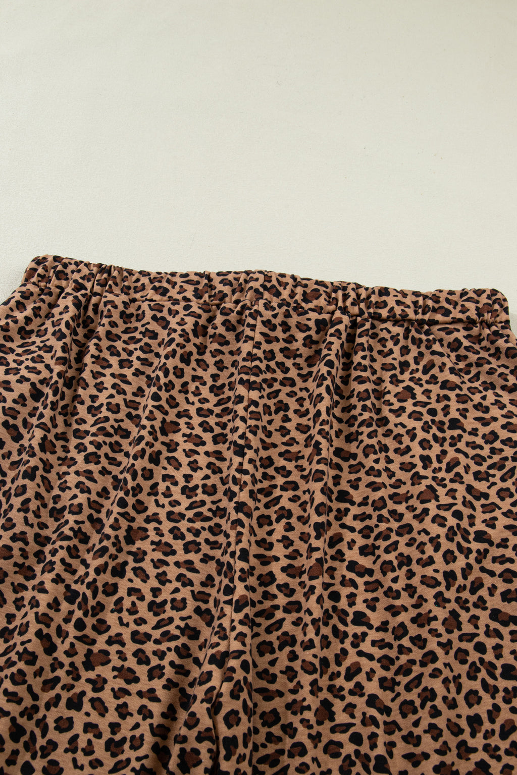 Brown Leopard Plus Size Set