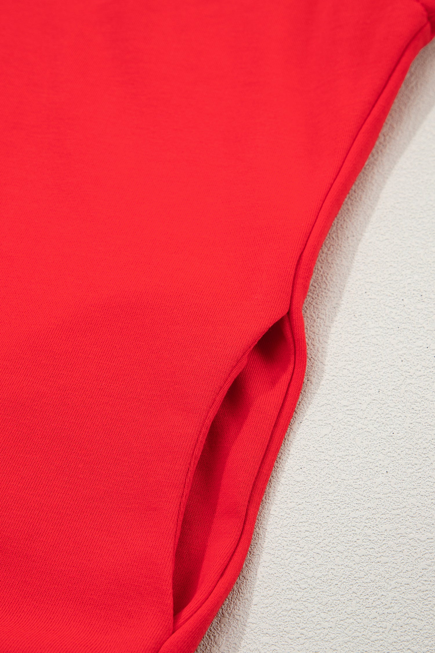 Red High Neck Cap Sleeve Top