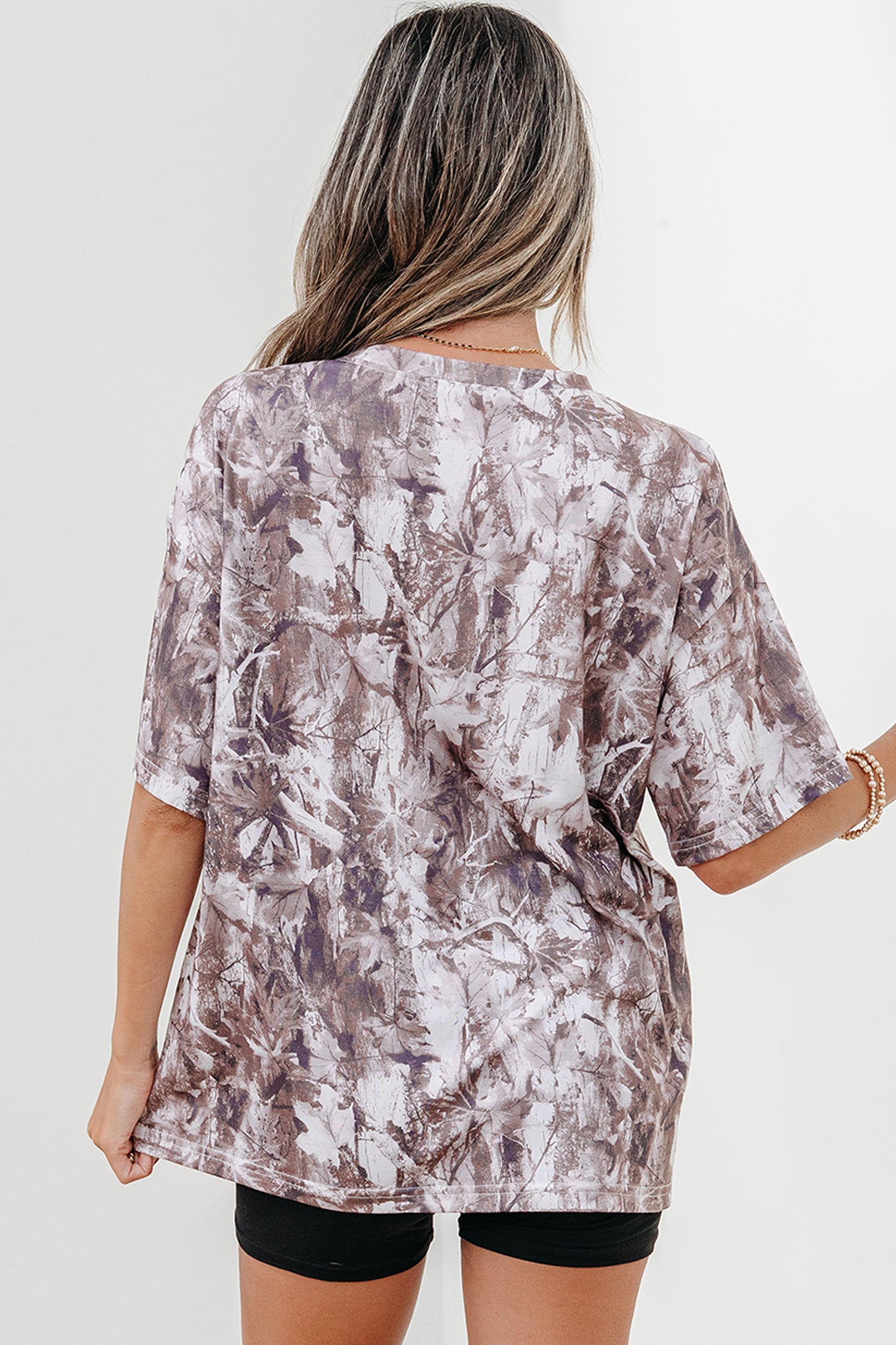 Khaki Camo Tunic Tee