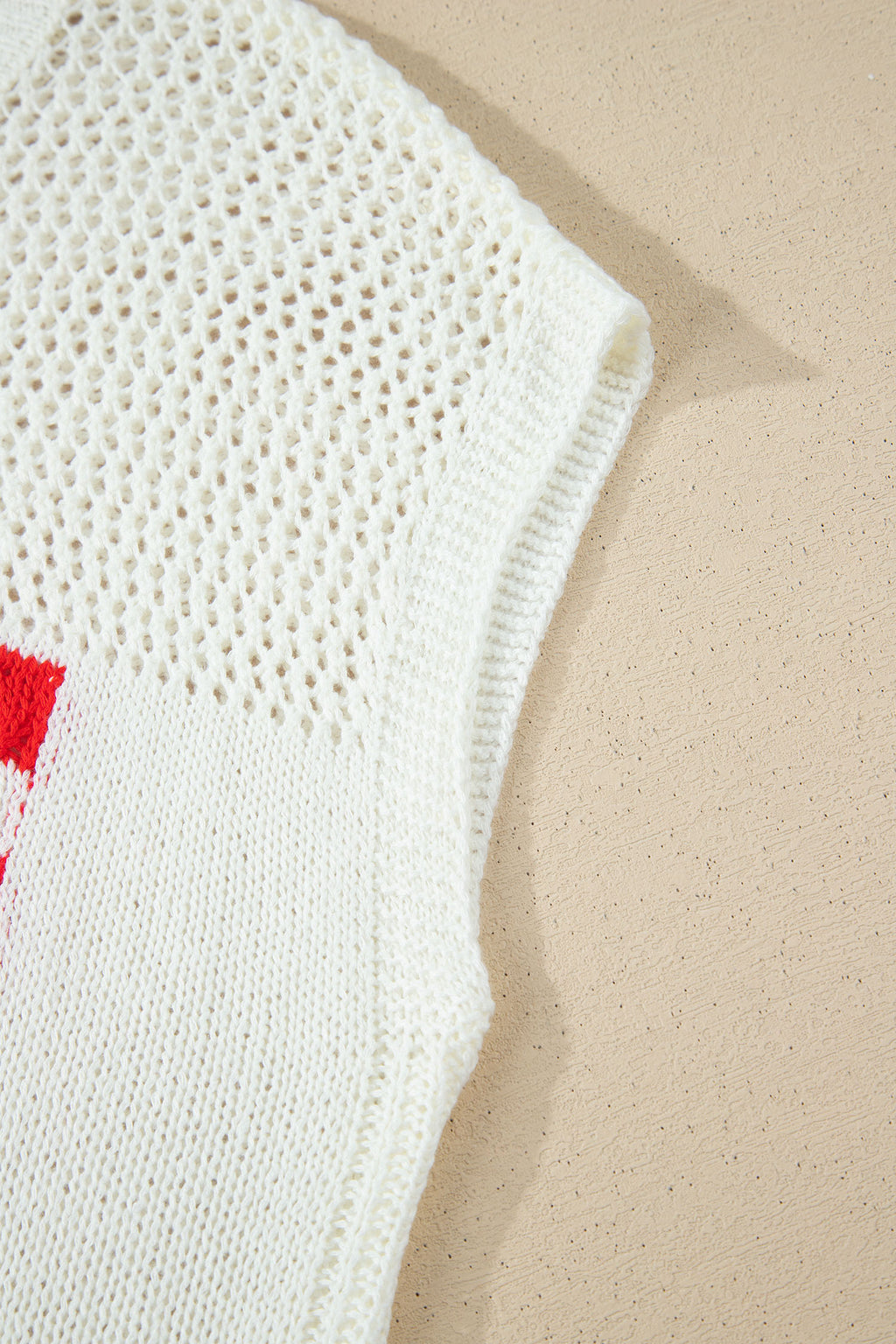 White Flag Graphic Sweater Top