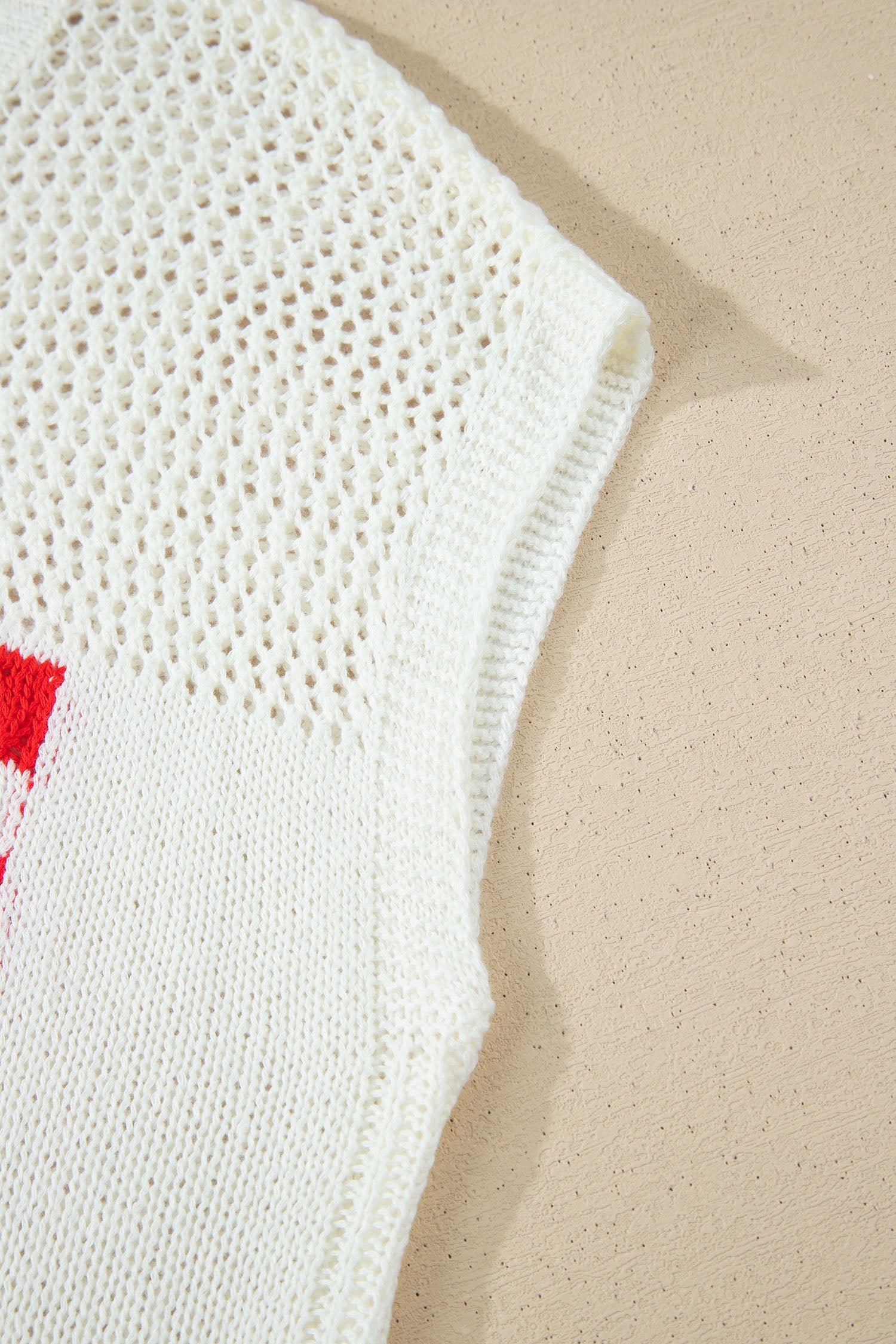White Flag Graphic Sweater Top