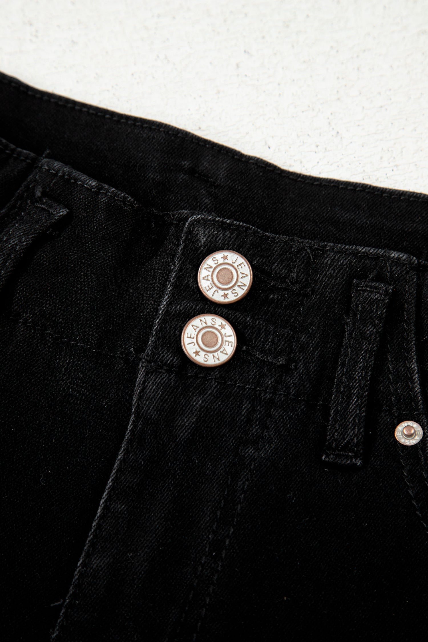 Black High Waist Wide Leg Jeans