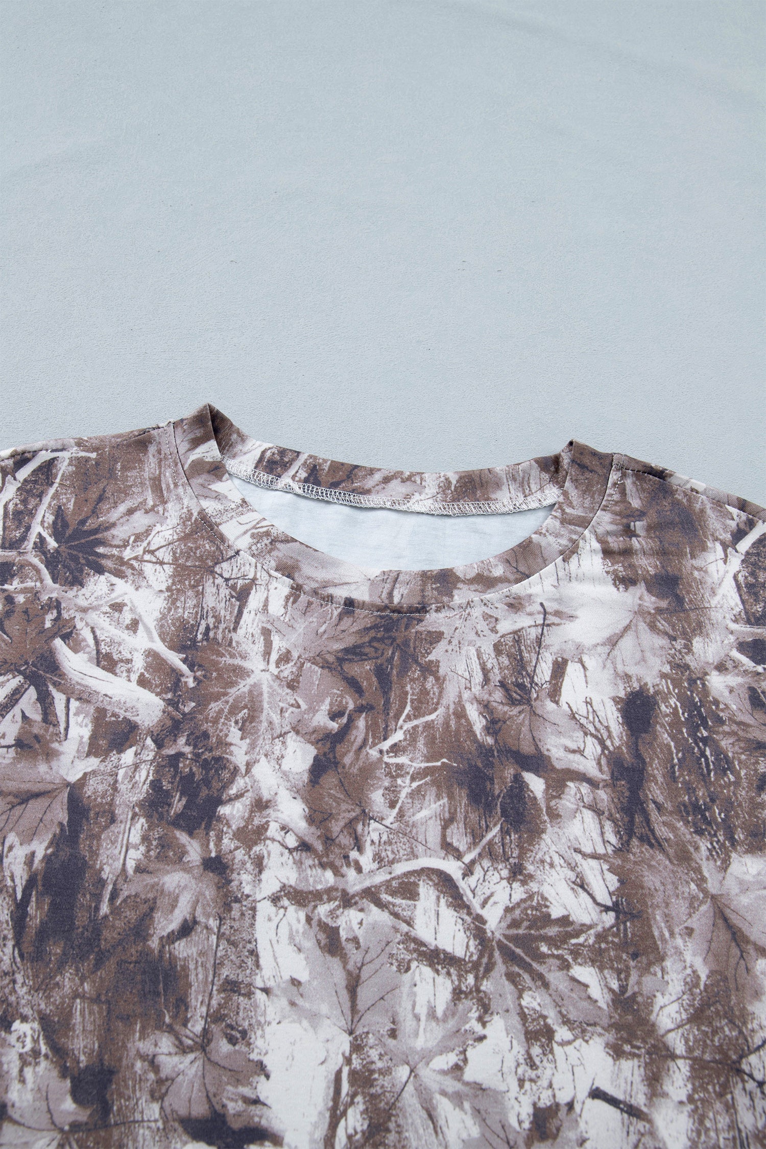 Khaki Camo Tunic Tee