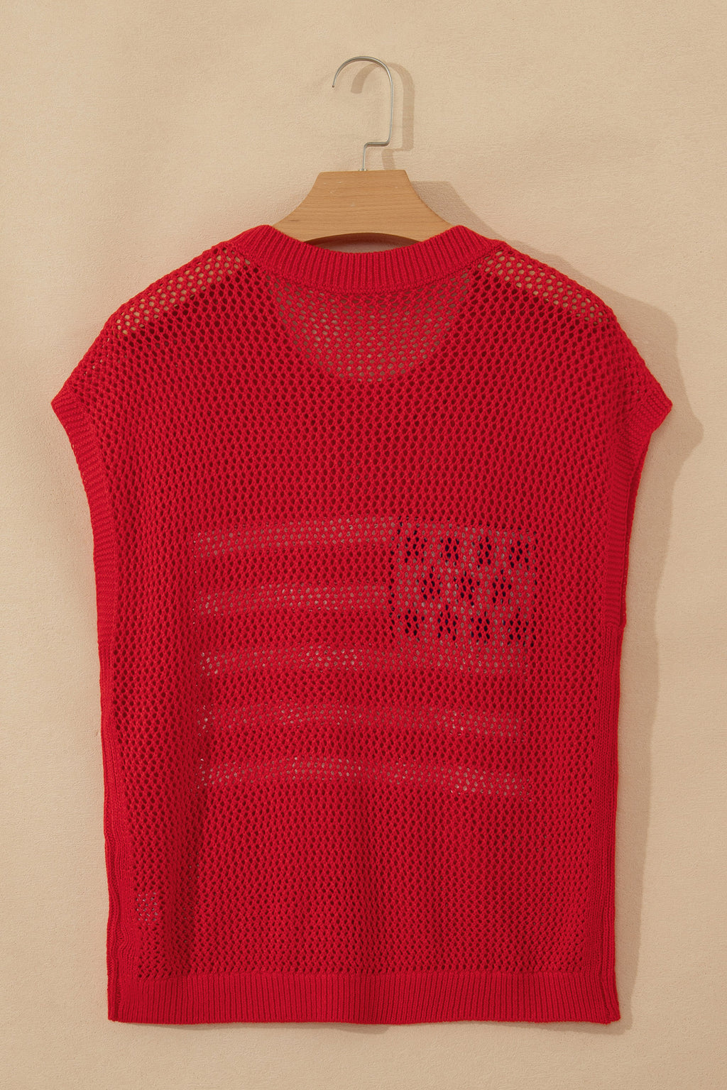 Red Flag Sweater Top