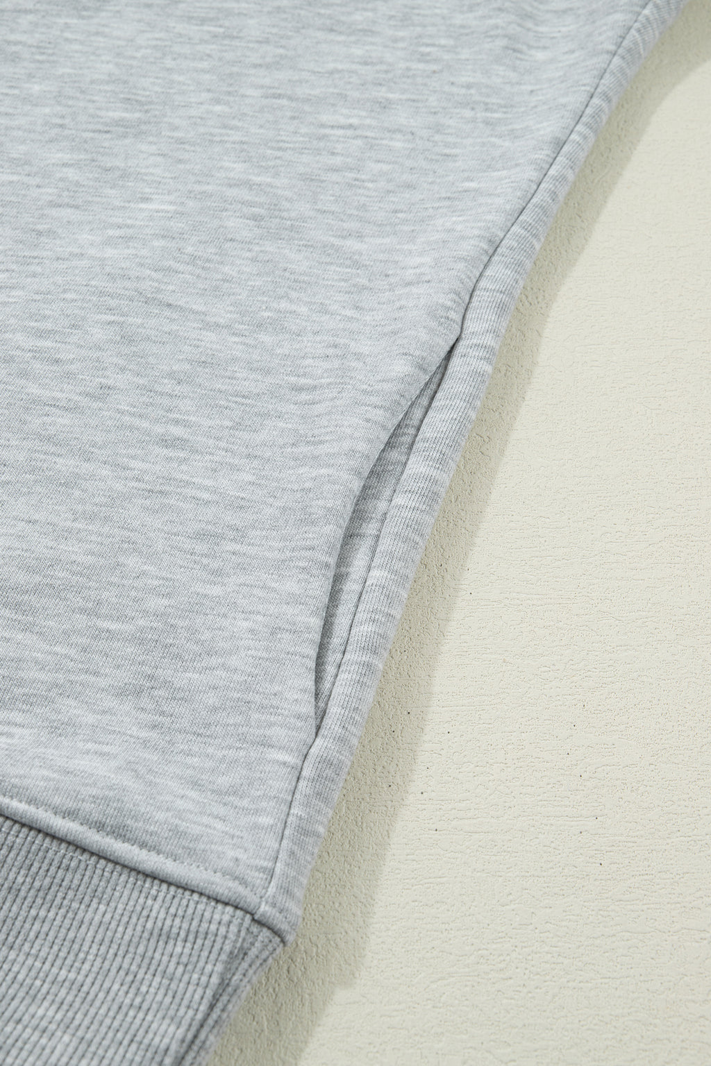 Light Grey High Neck Cap Sleeve Top