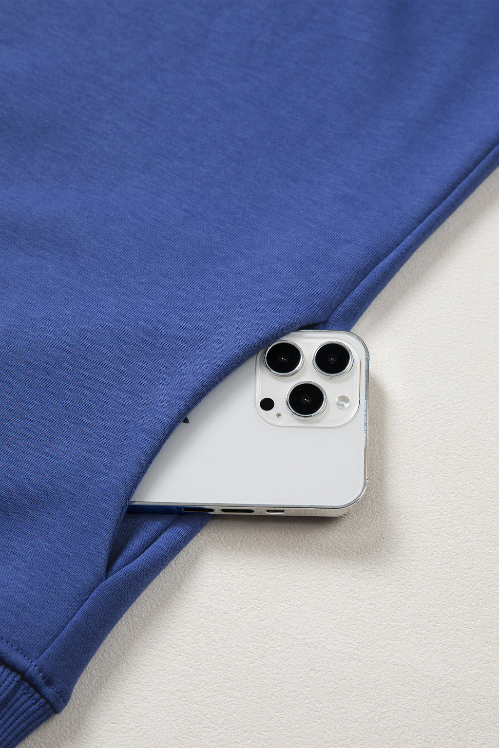 Sky Blue High Neck Cap Sleeve Top