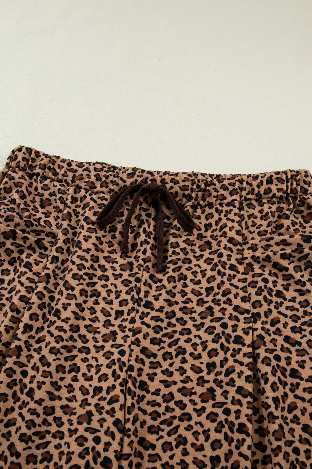 Brown Leopard Plus Size Set