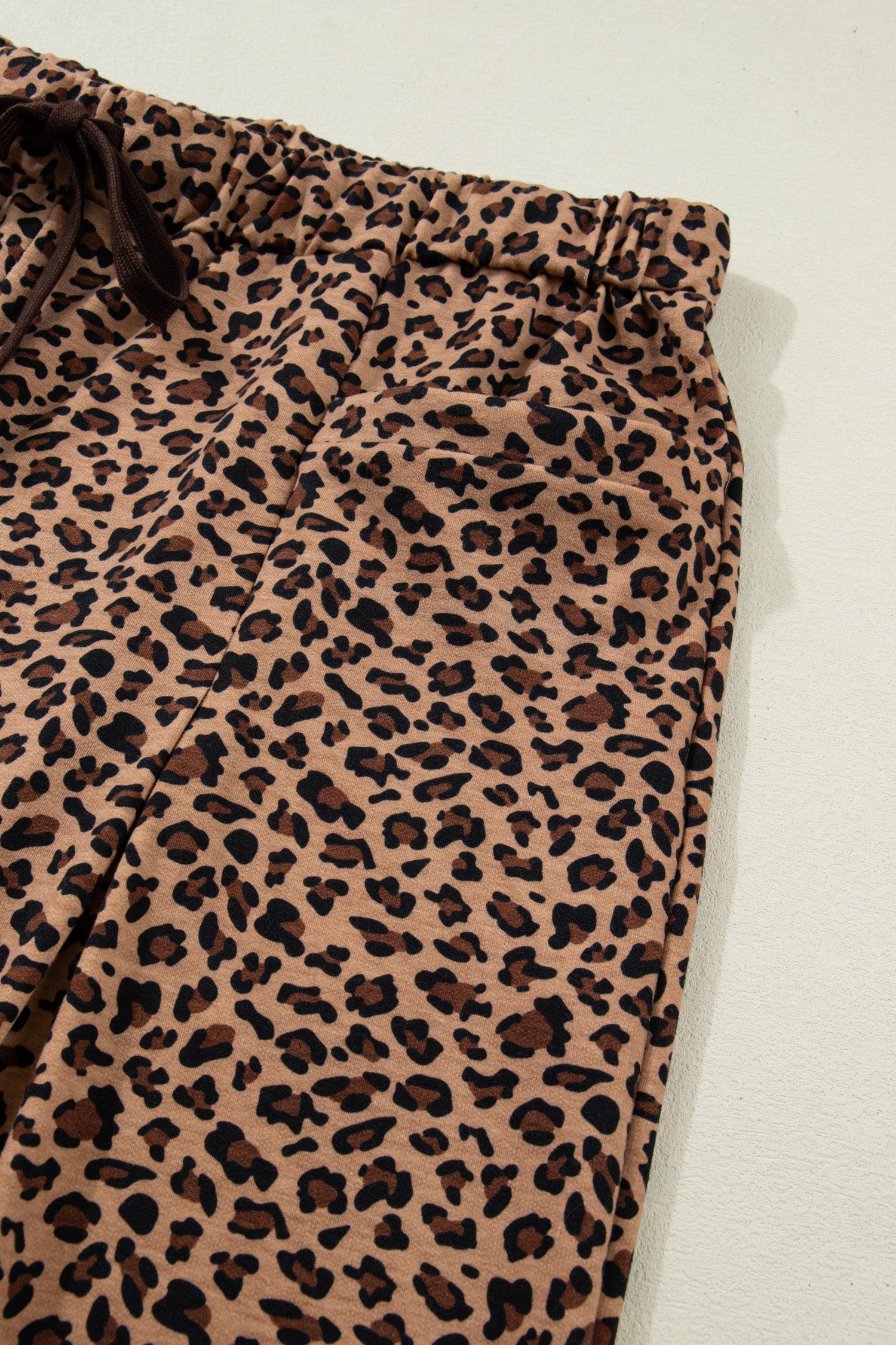 Brown Leopard Plus Size Set