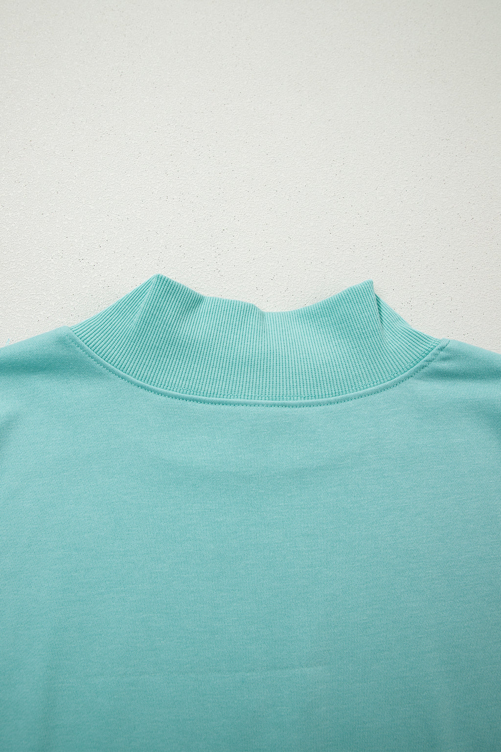 Mint High Neck Cap Sleeve Top