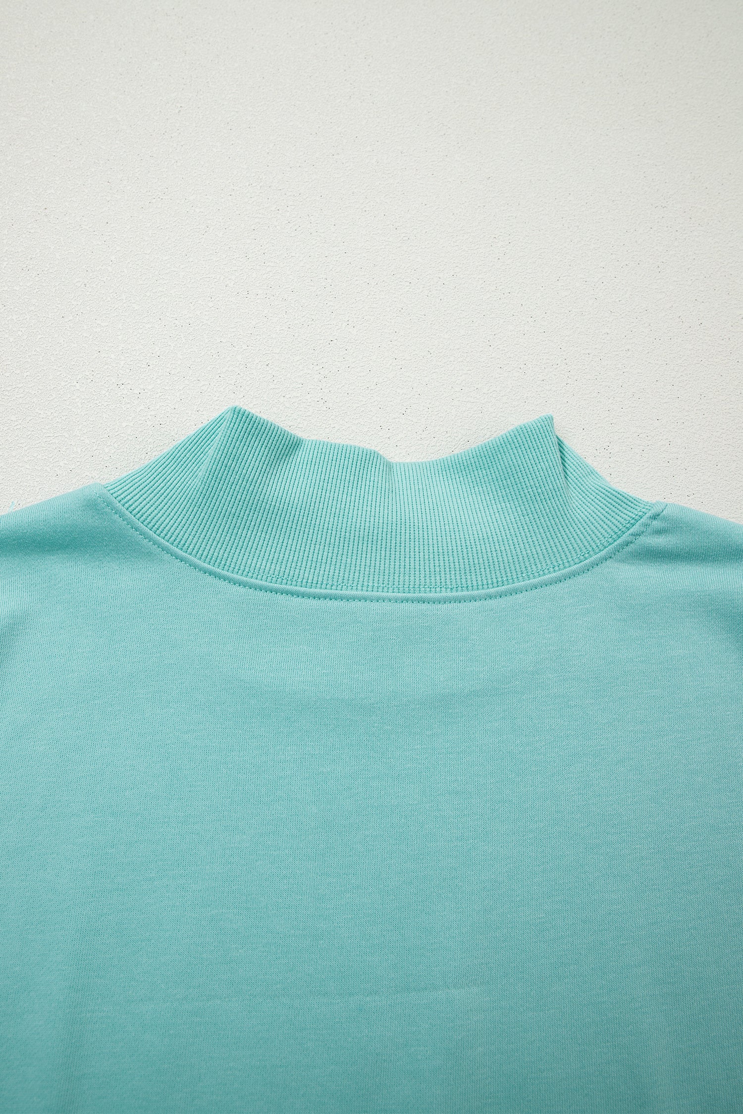 Mint High Neck Cap Sleeve Top