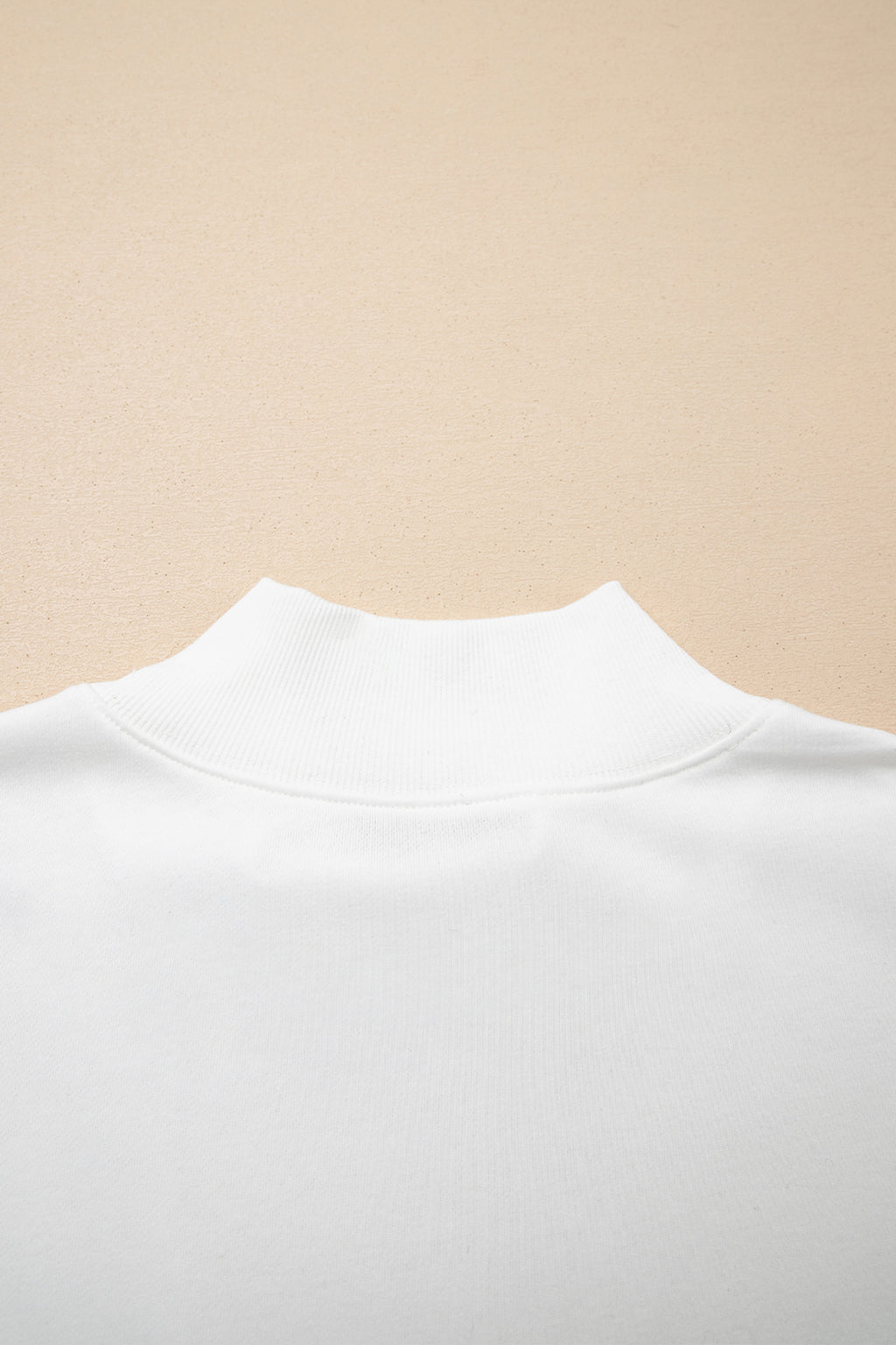 White High Neck Cap Sleeve Top