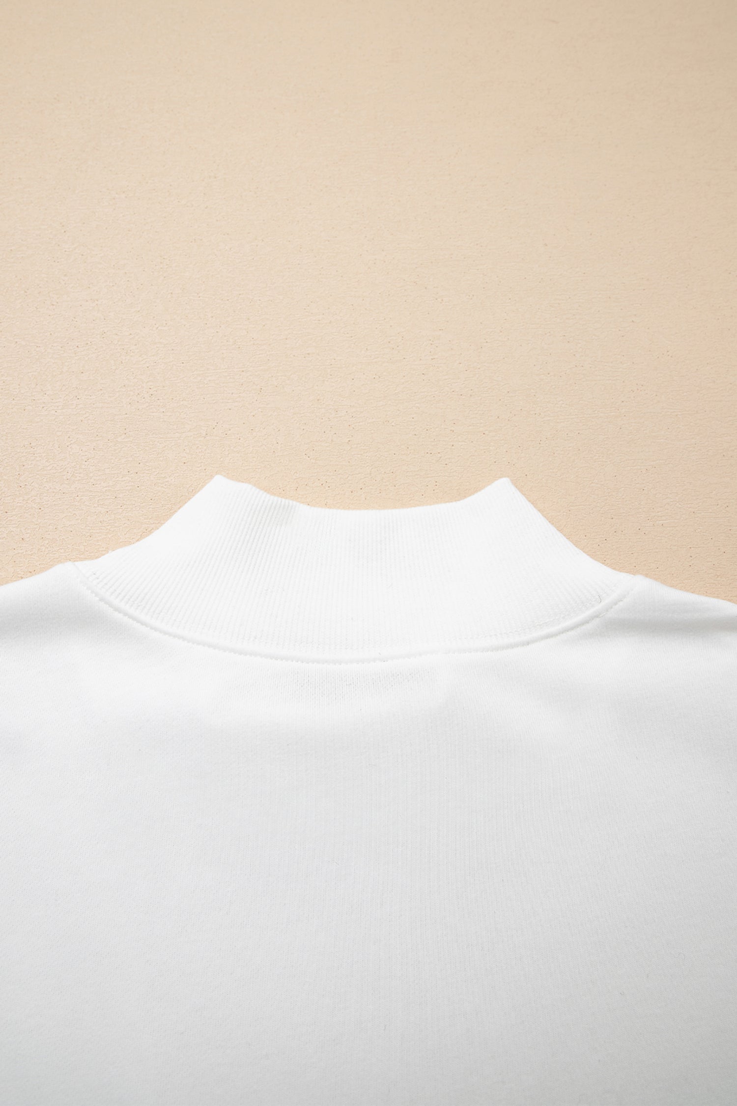 White High Neck Cap Sleeve Top