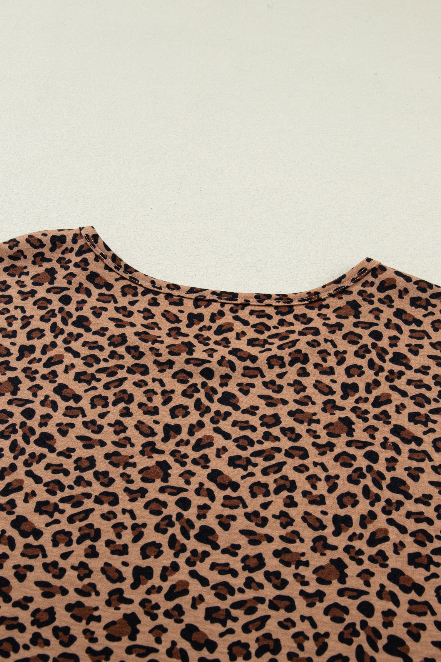 Brown Leopard Plus Size Set