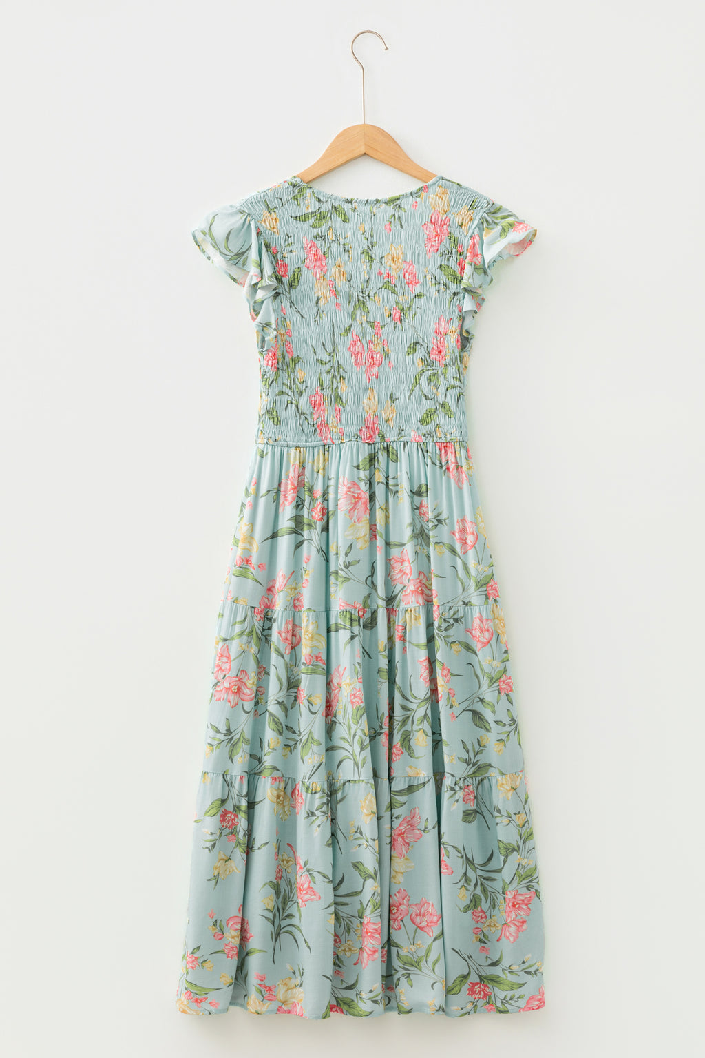 Floral Tiered Maxi Dress