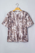Khaki Camo Tunic Tee