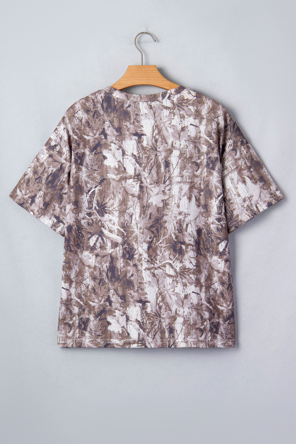 Khaki Camo Tunic Tee