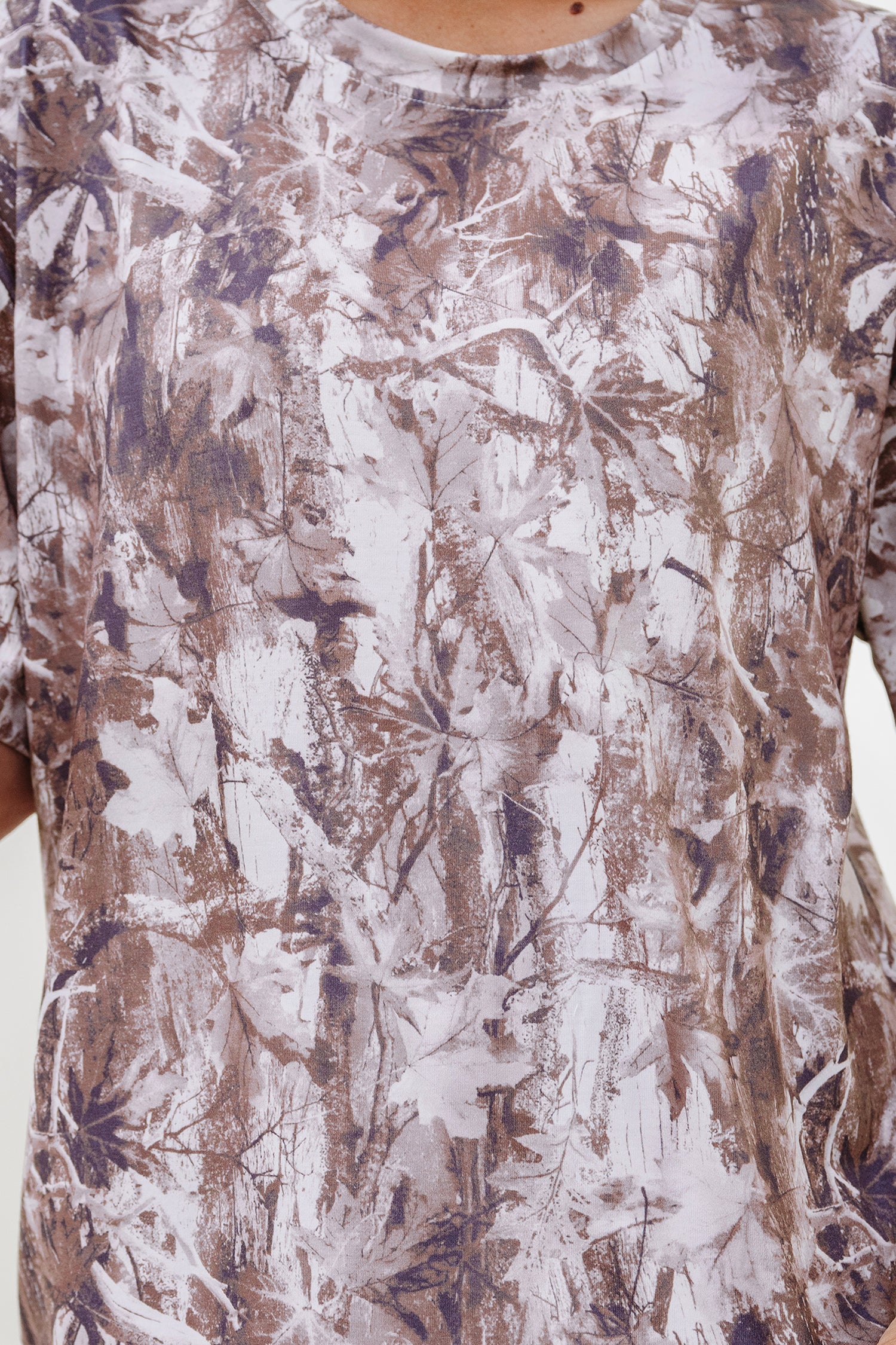 Khaki Camo Tunic Tee
