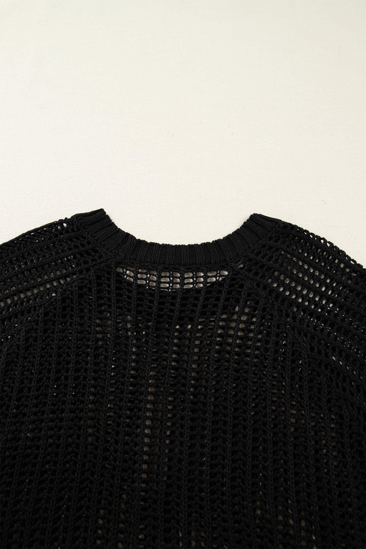 Black Plus Size Bow Tie Sweater