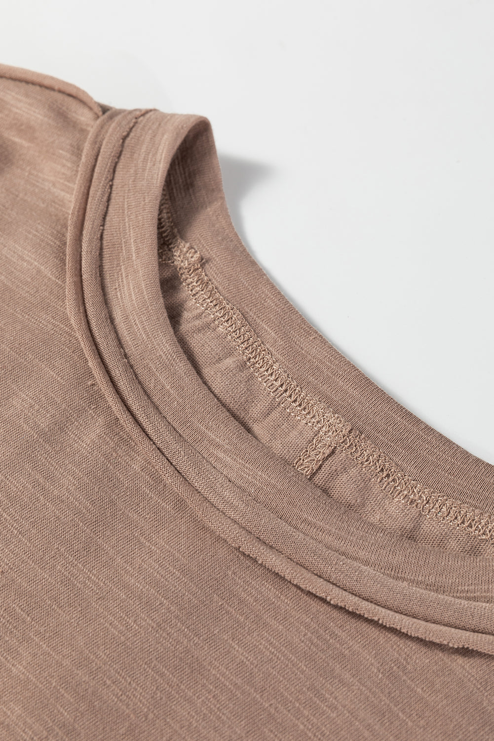 Beige Lace Patchwork Long Sleeve Tee