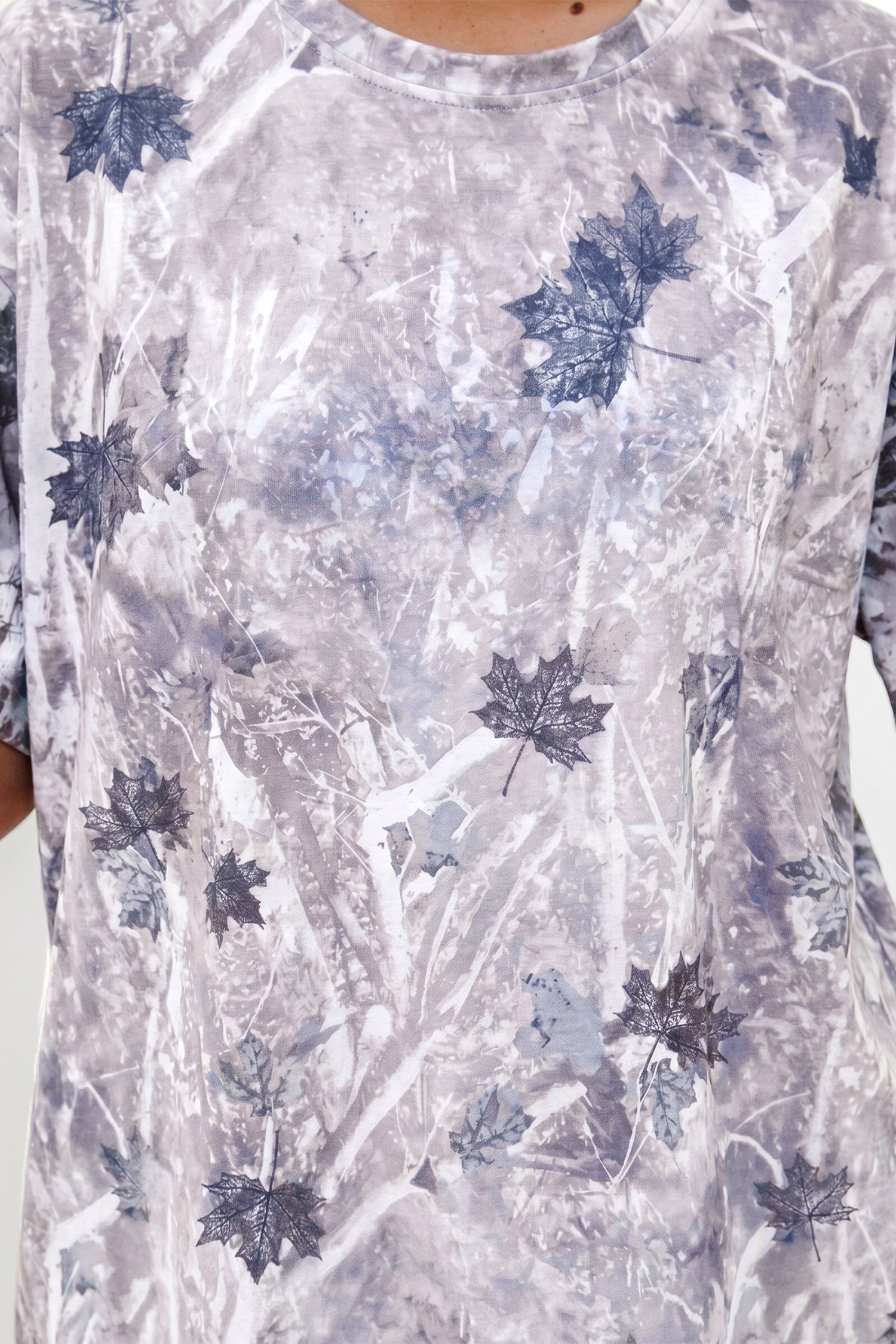 Gray Camo Tunic Tee