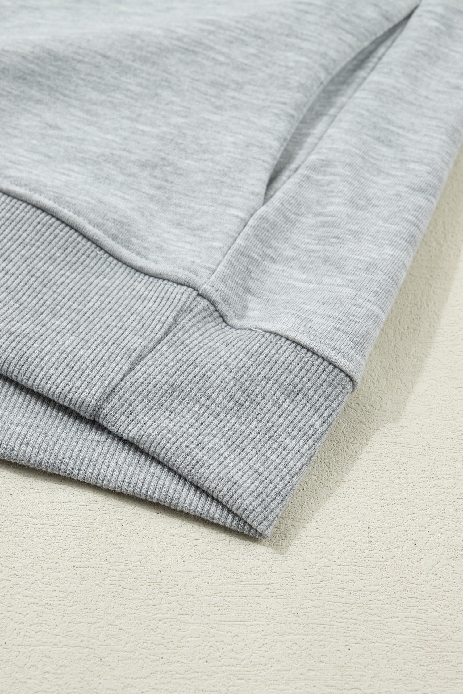 Light Grey High Neck Cap Sleeve Top