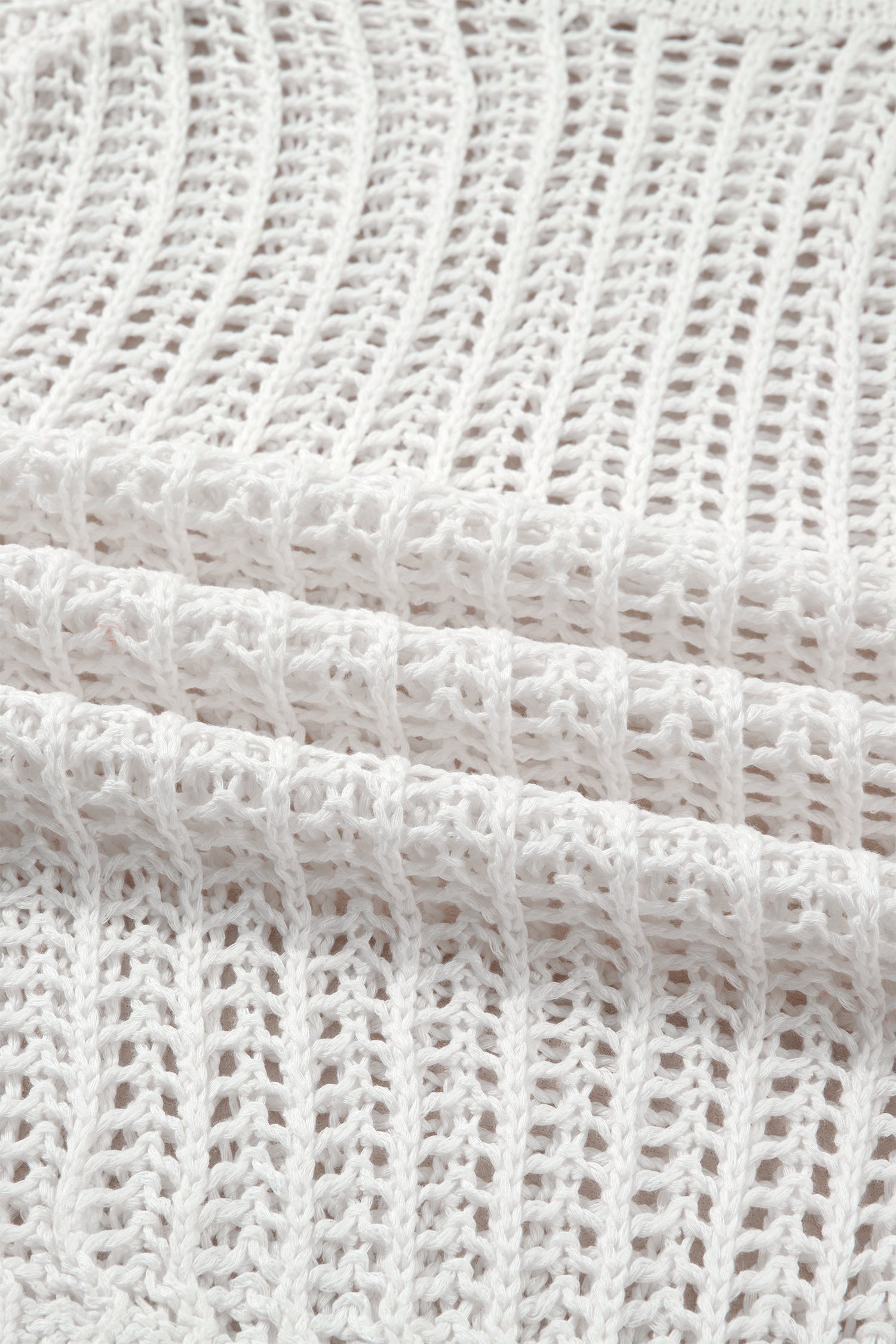 White Plus Size Bow Tie Sweater